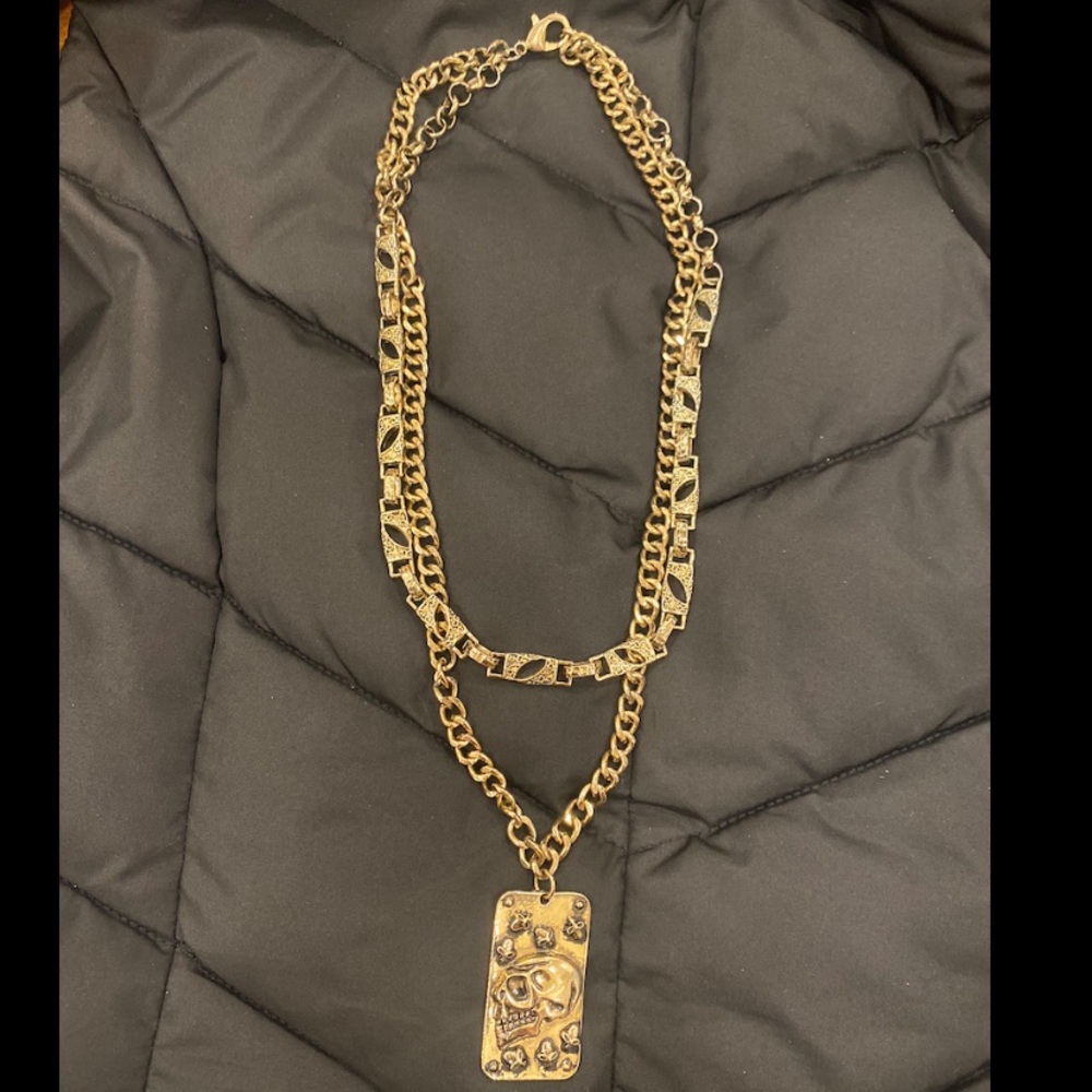 Gold necklace
